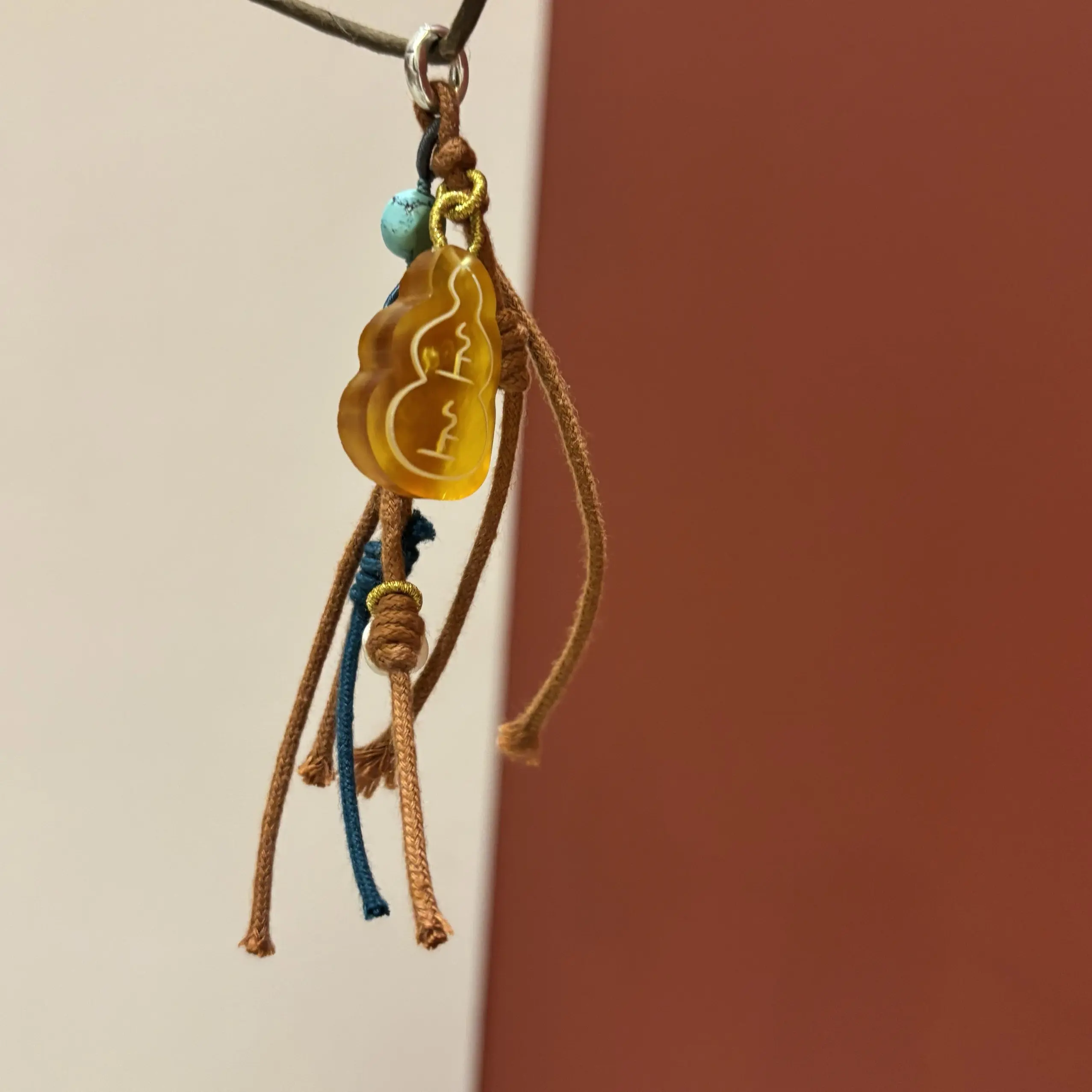 X-970葫芦流苏小挂件提溜万能扣精致百搭