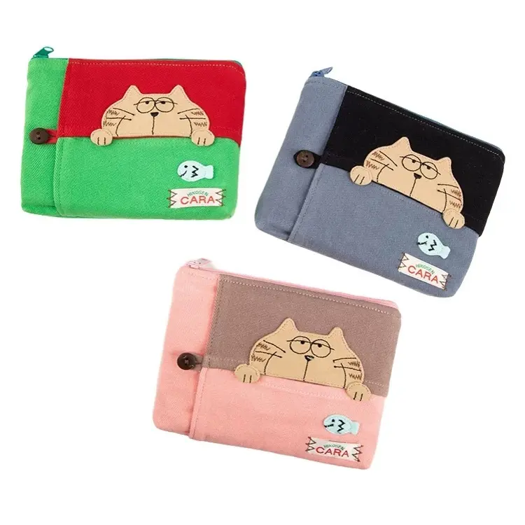 瞌睡猫咪收纳包卡拉猫可爱多巴胺纸巾证件零钱多功能包袋