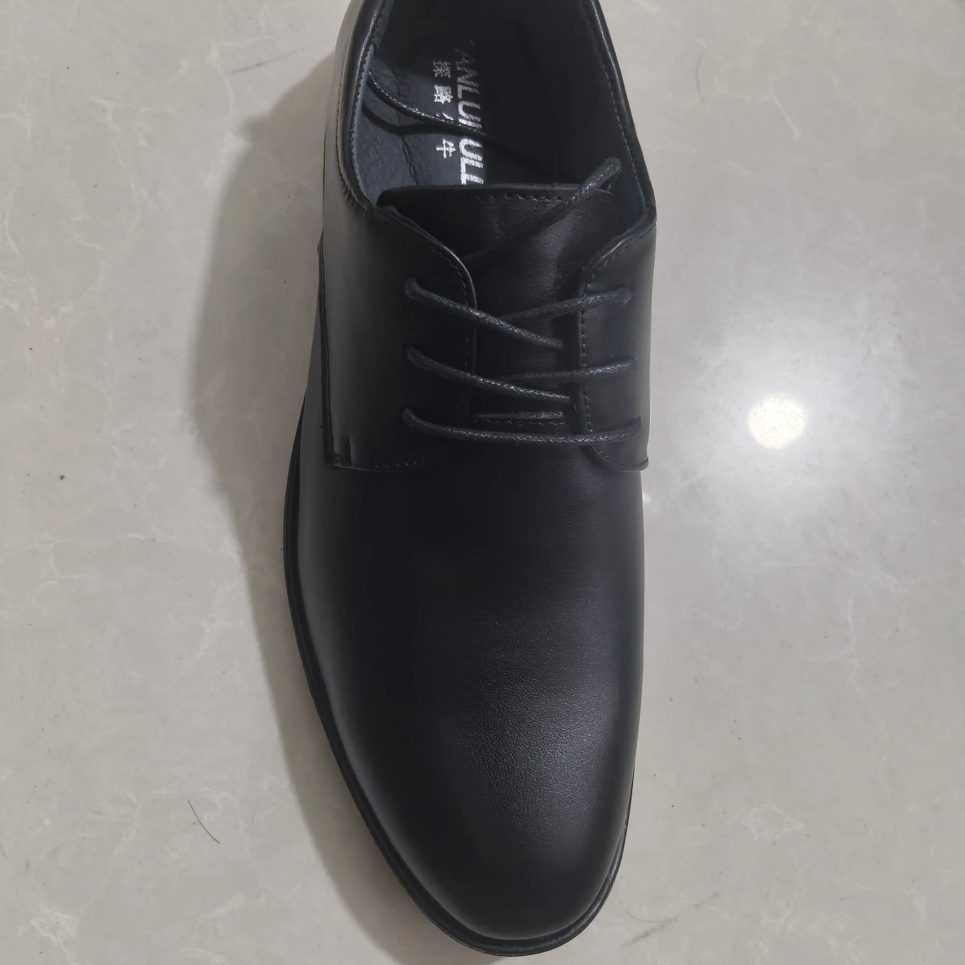 休闲商务皮鞋黑色透气休闲鞋男款