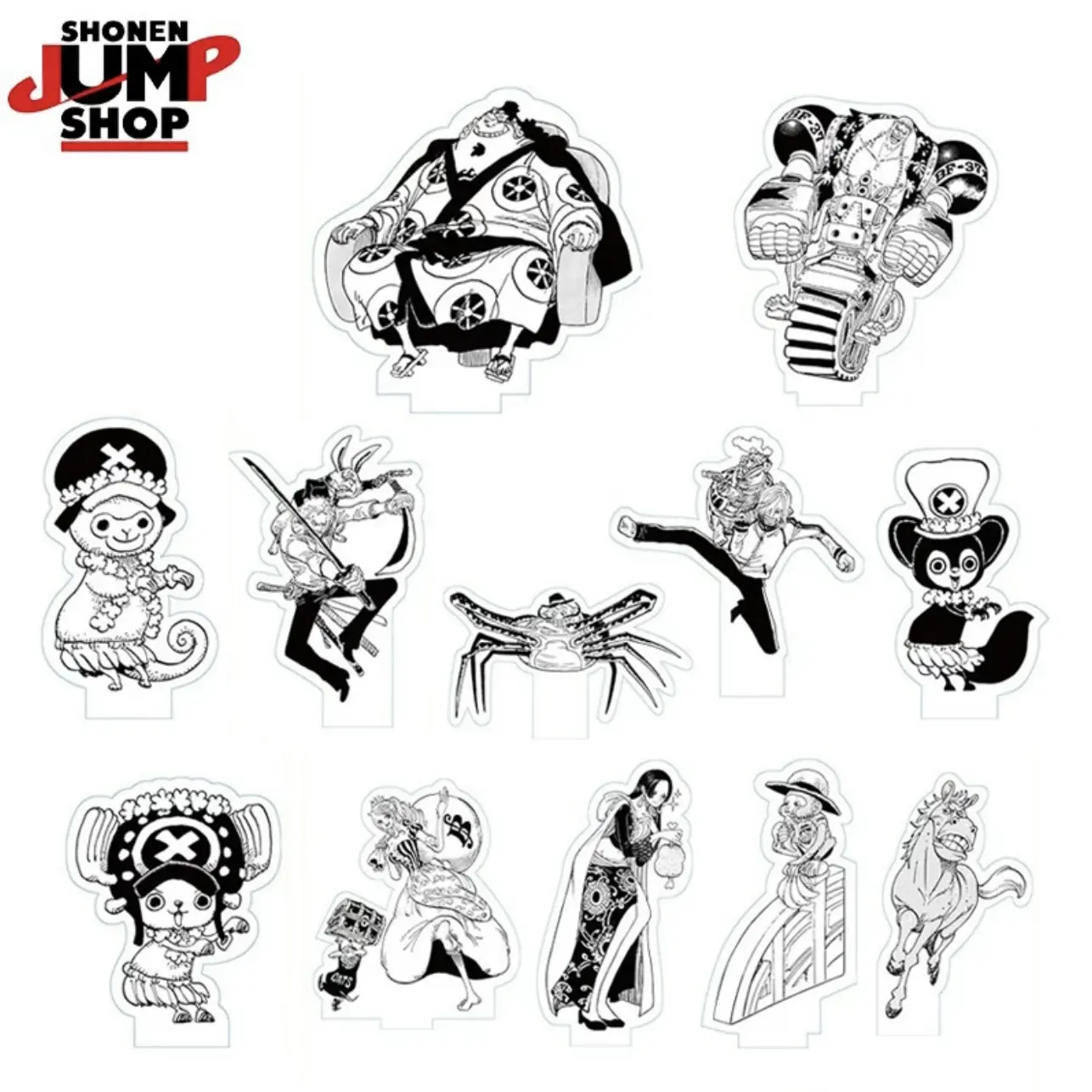 日漫海贼王动物立牌