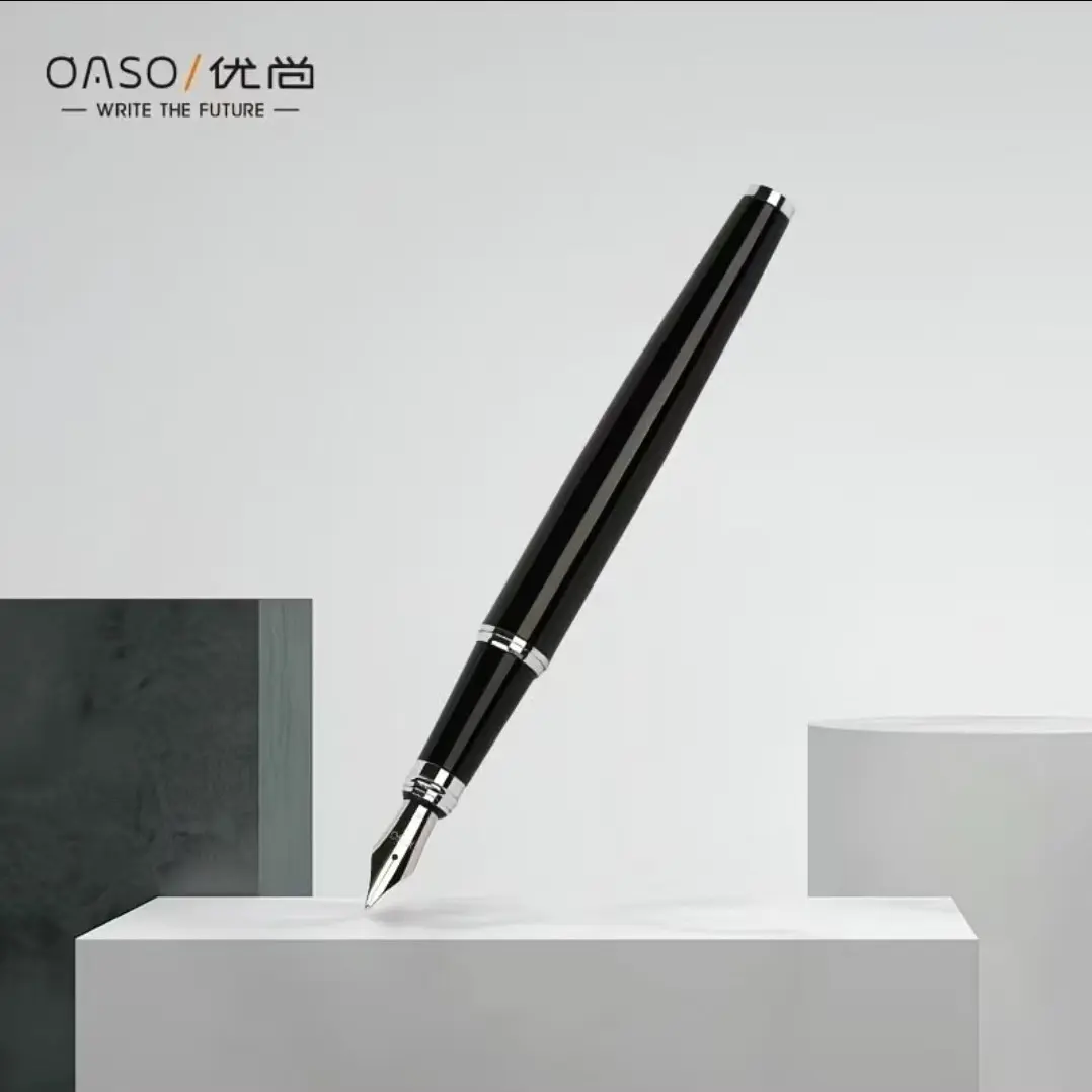 OASO/优尚全铜优尚A817二次精打磨大明尖长刀研书写钢笔