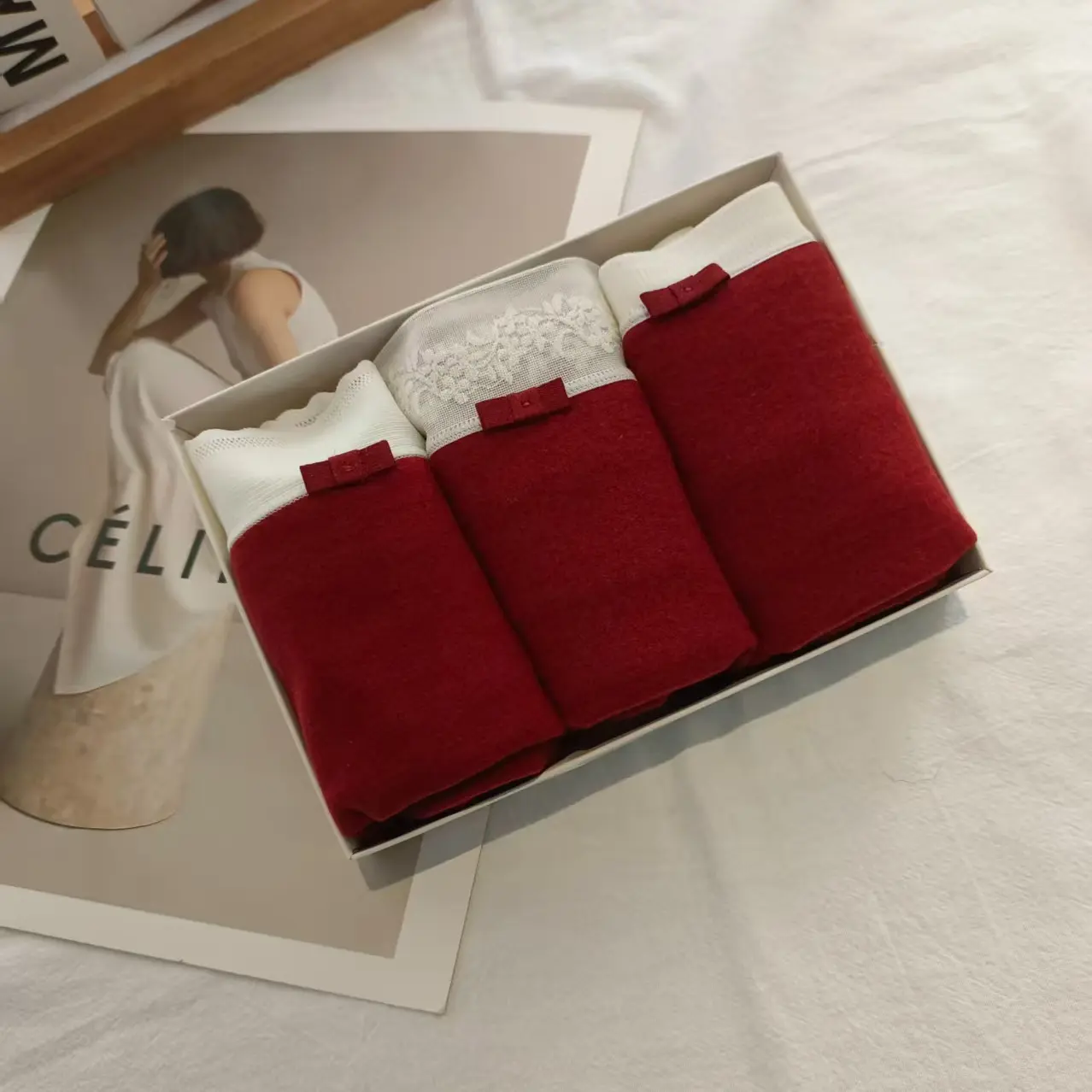 YX五NK202512191新款本命年红色内裤舒适透气