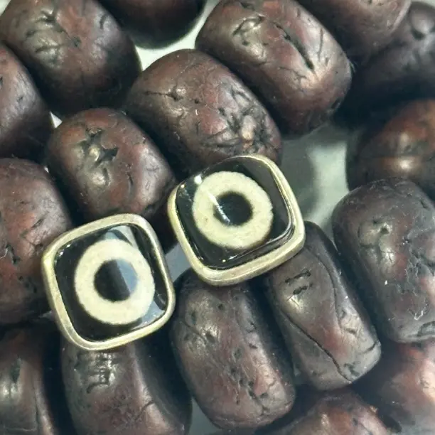 925银耳饰 925银天天耳钉复古民族风