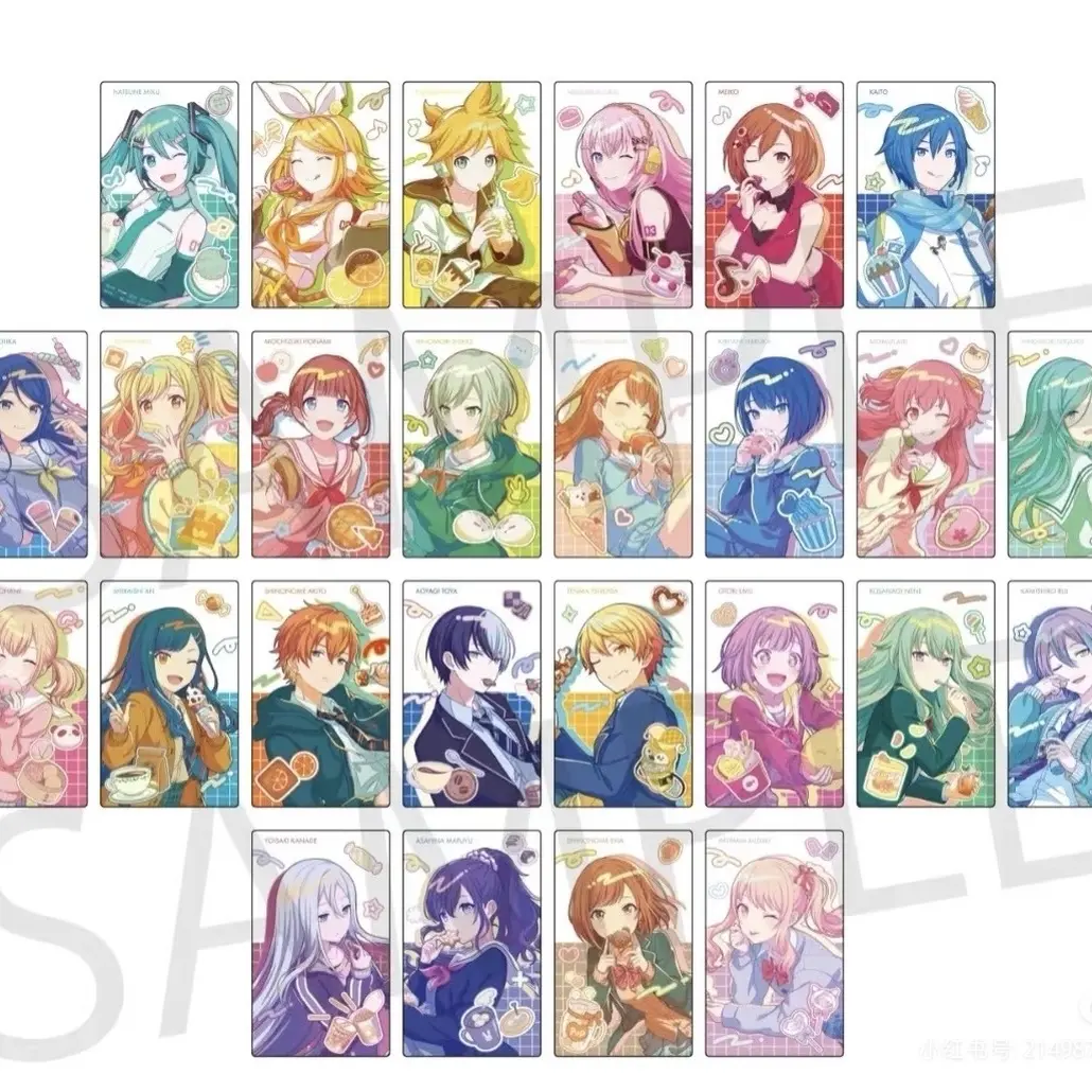 现货世界计划pjsk三轮生日ep小卡代拆