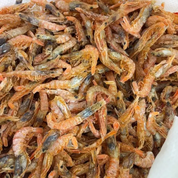 海虾红绿头干虾米营养美味下饭菜孕妇可吃