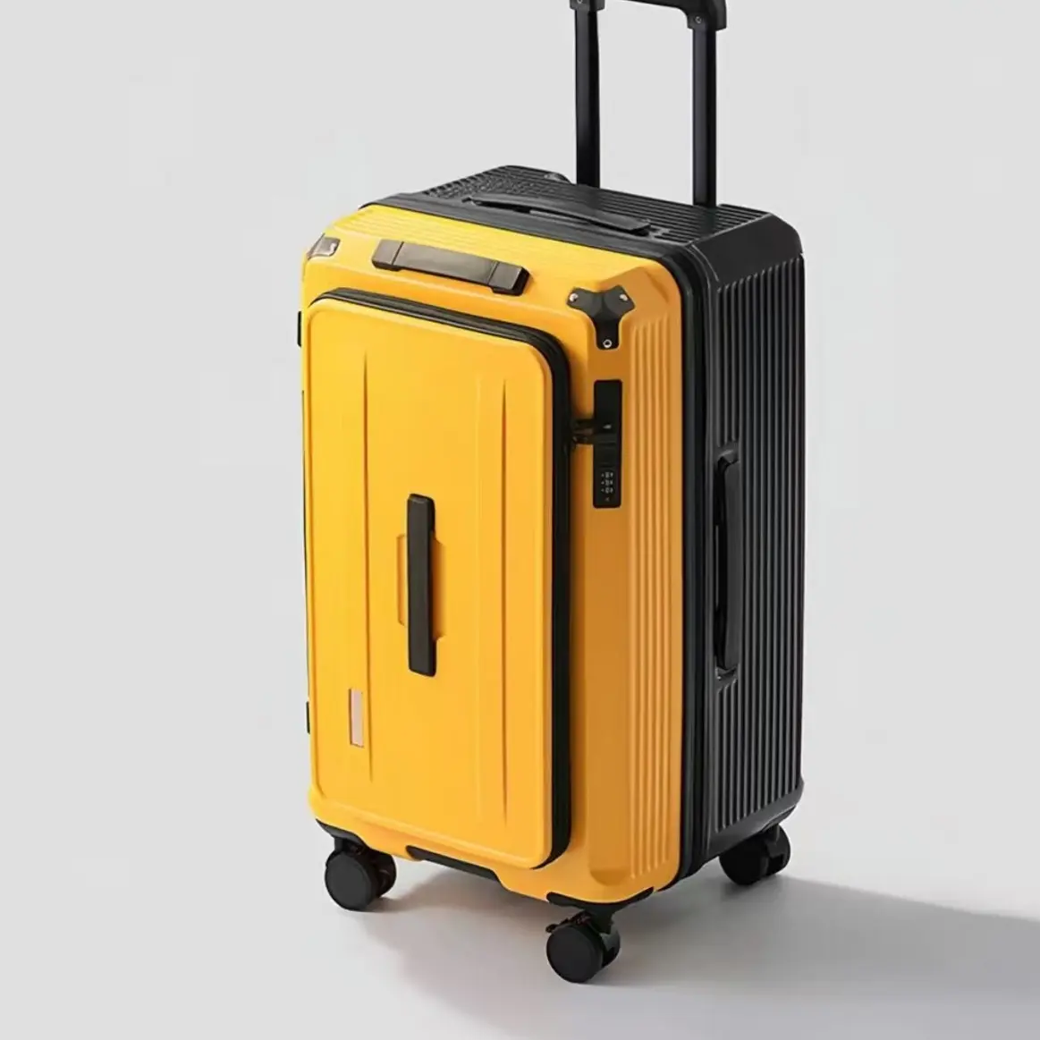 新款侧开可扩容大容量万向轮旅行拉杆箱