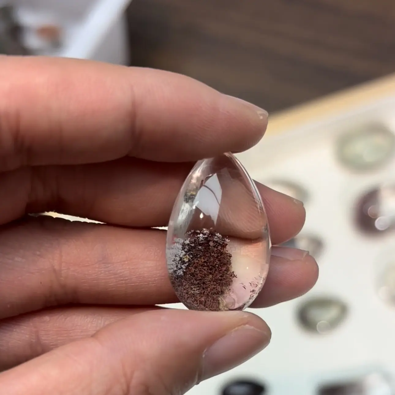 天然幽灵福利款吊坠高冰通透干净