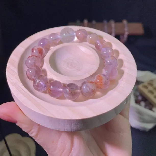 天然紫水晶 上手佩戴优雅大方。