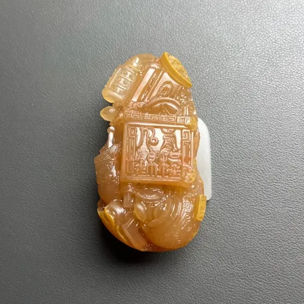 原石手把件，原石样品