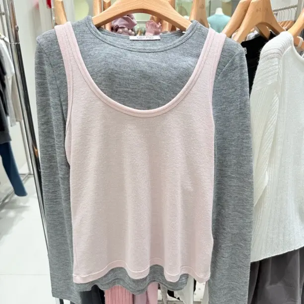 东大门erume家羊羊叠穿两件套（无七天）