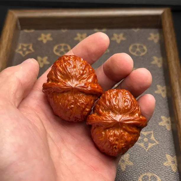 一比一仿手盘文玩核桃 免打底 可直接上手盘玩