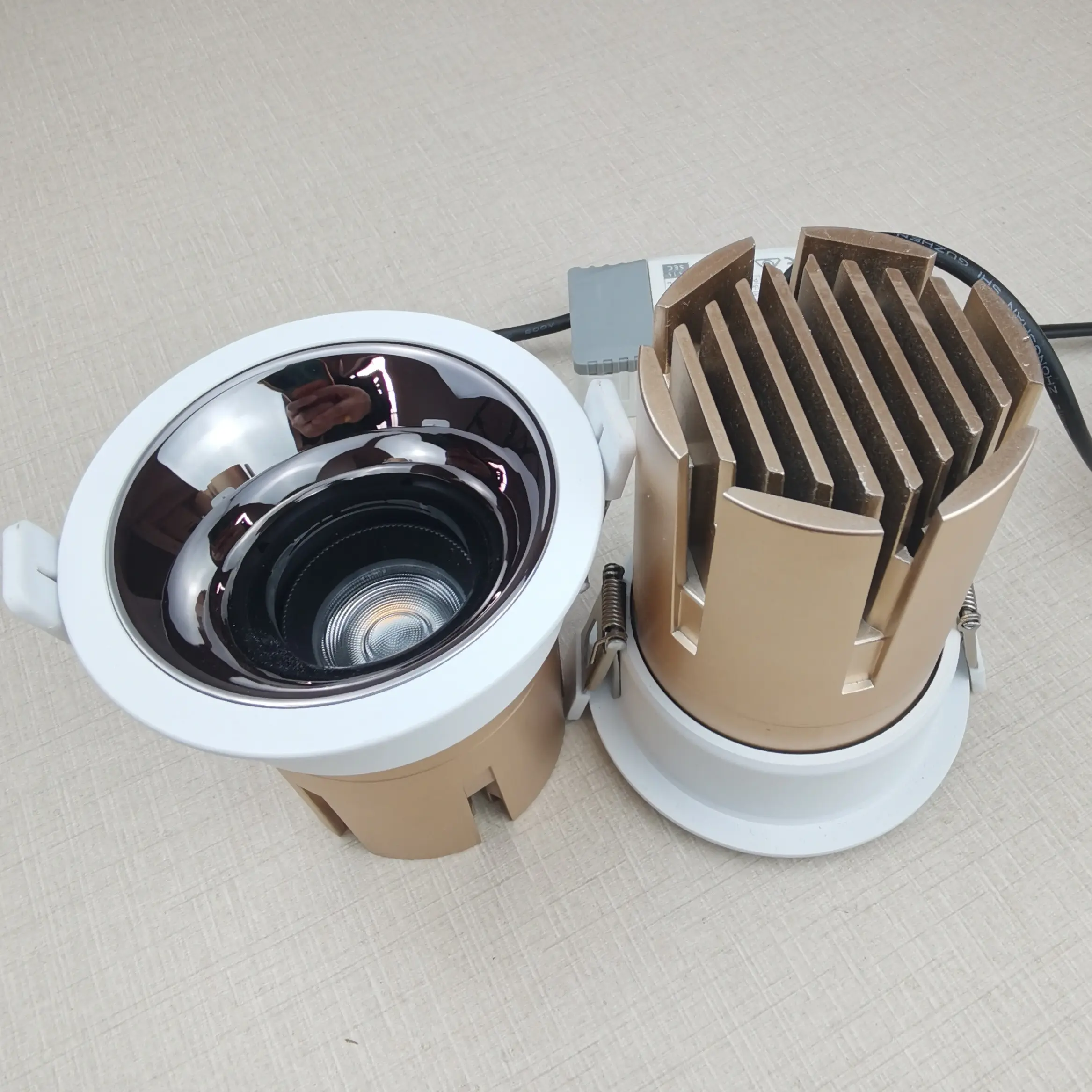 嵌入式小山丘射灯全光谱护眼防眩家用客厅背景灯