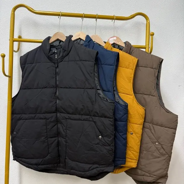 唯琳剪标  C13-4-2345款   美国单无袖冬季欧美男女款秋冬马甲