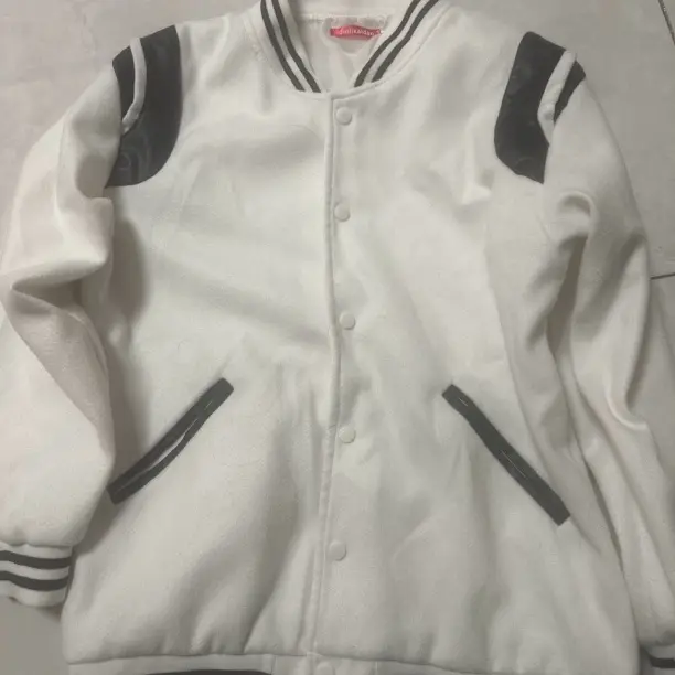 撞色拼接夹克外套男女宽松高街休闲棒球服潮流情侣款上衣