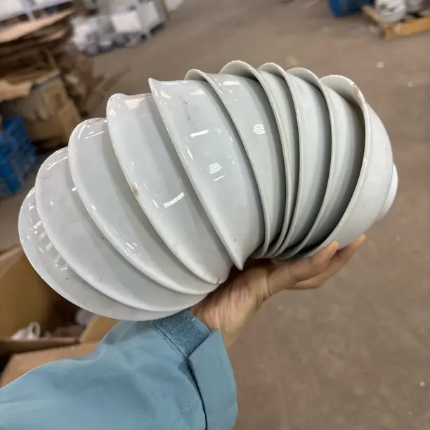 景德镇陶瓷老白胎5.5寸反口面碗10只