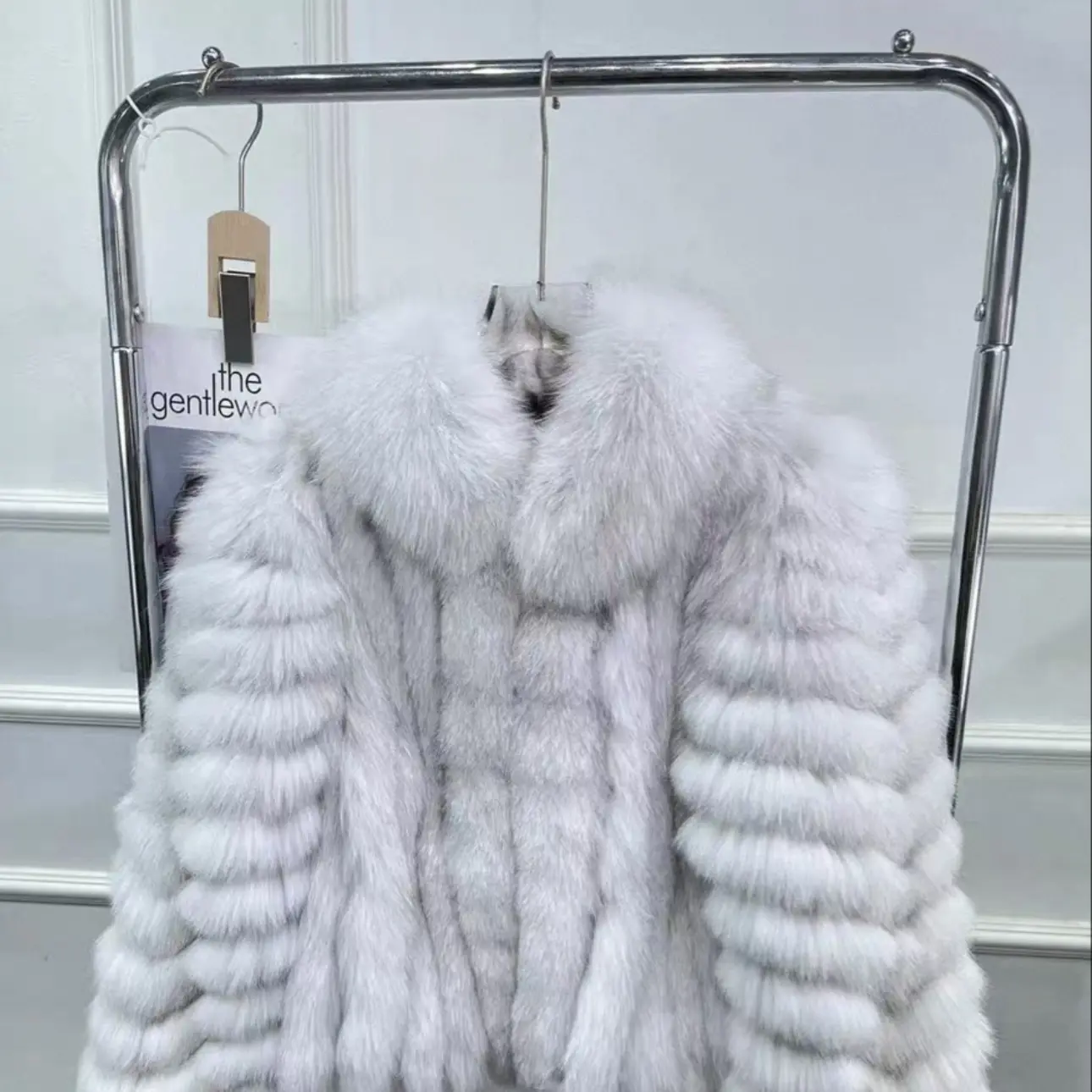 （叛逆甜心）狐狸 毛毛 外套女 短款 秋冬 新款网红款时髦 洋气