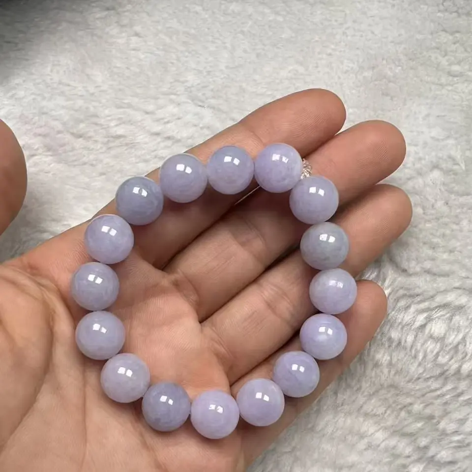 紫罗兰圆珠手串珠径卡11mm冰润美物