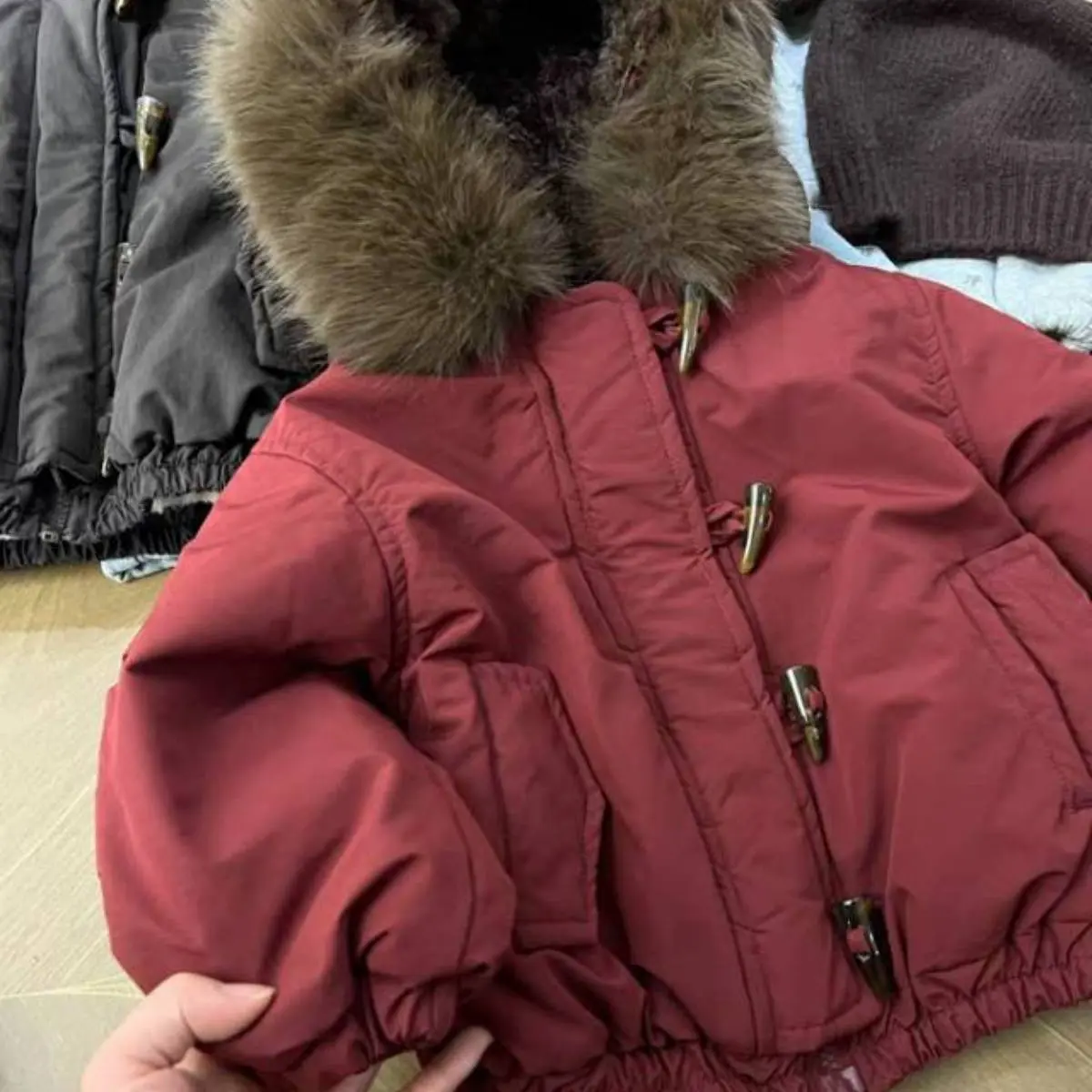 年款上新中小童韩版棉服