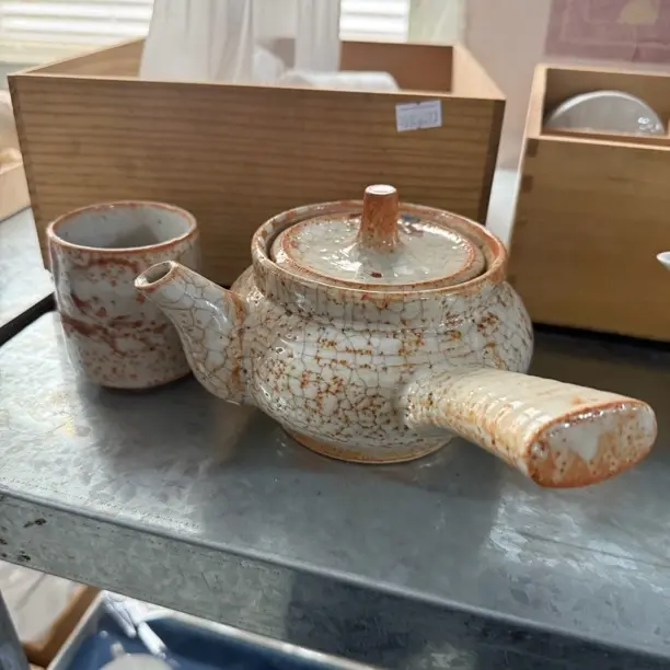 复古纯手工陶瓷家用侧把泡茶壶精美茶具