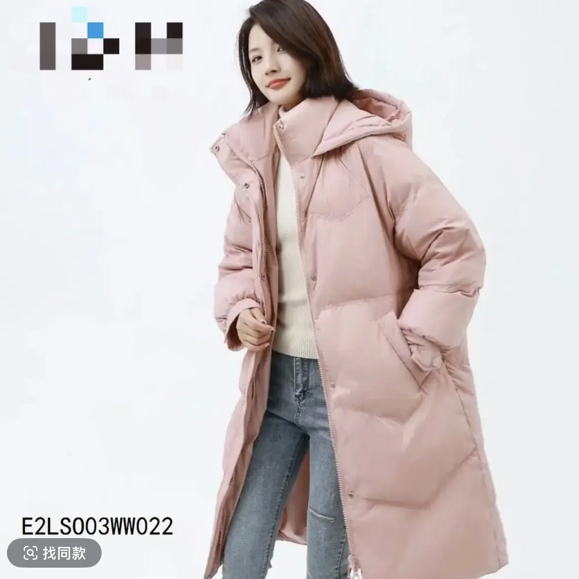 长款中长款韩版羽绒服