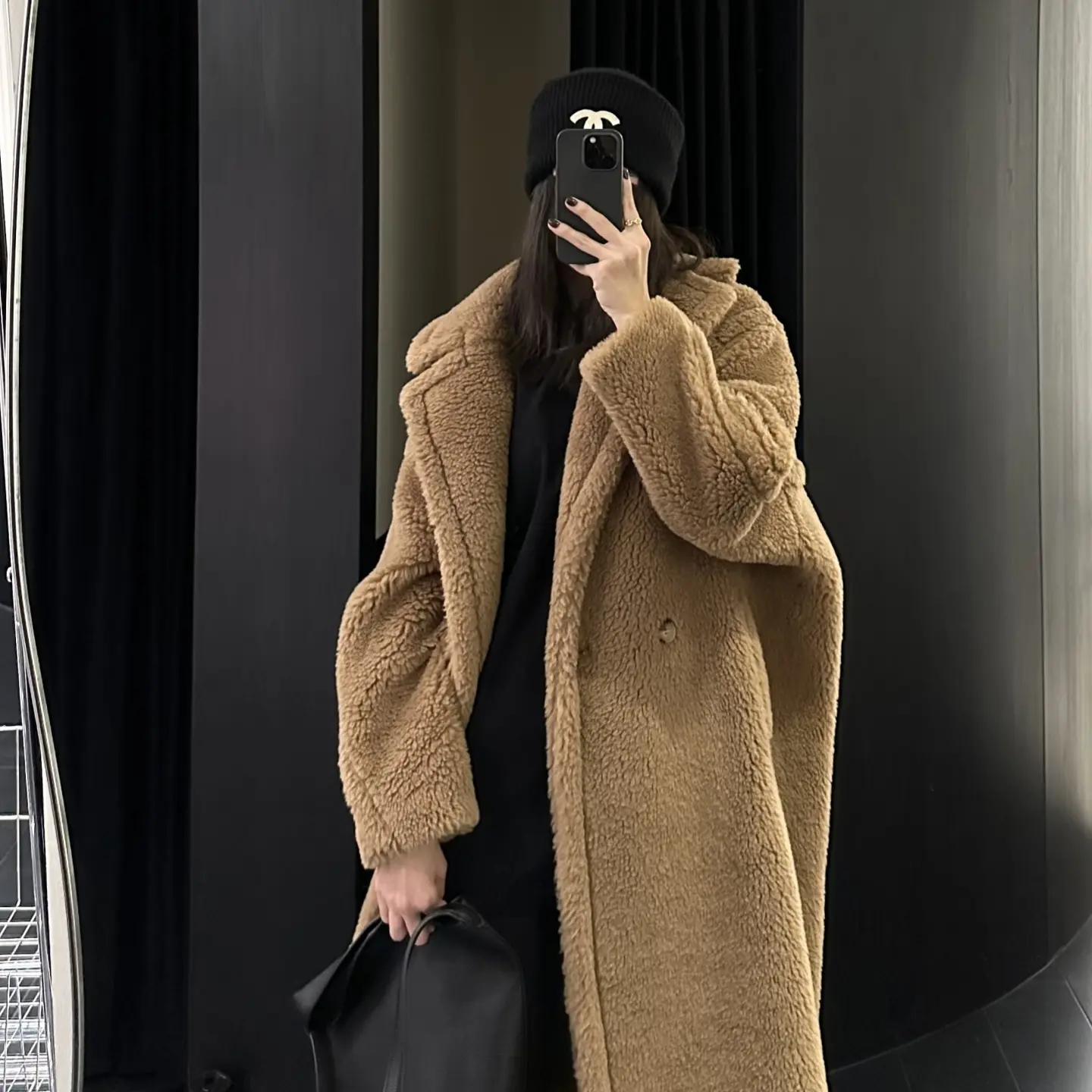 （熊熊儿）时尚宽松百搭长款外套