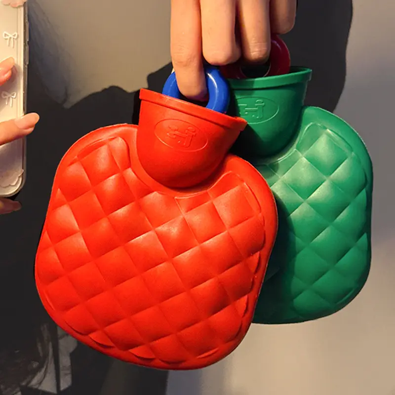 热水袋注水可爱暖手毛绒热敷肚子被窝加厚小号防爆灌水