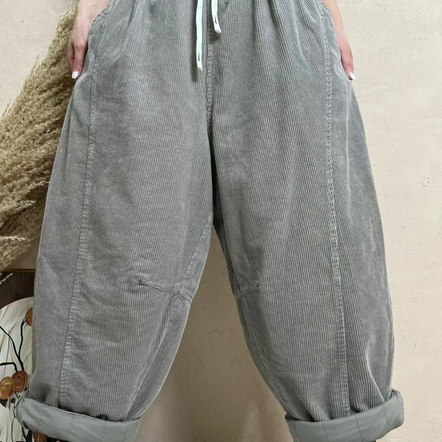 878灯芯绒棉裤，90斤穿到165斤