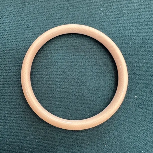 天然猛犸牙爆满纹圈口6mm支持鉴定假一赔十