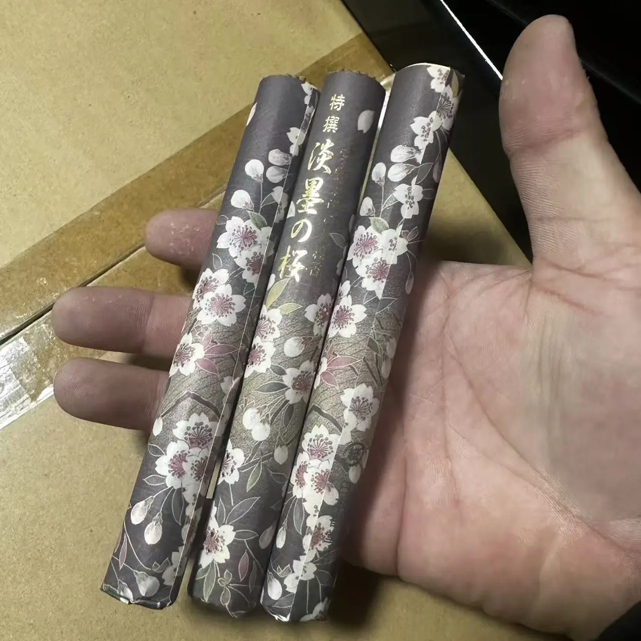 宇野千代淡墨之樱樱花味线香日式室内薰香净化空气天然香薰