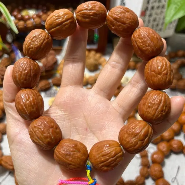 野生光头小枣文玩核桃手串