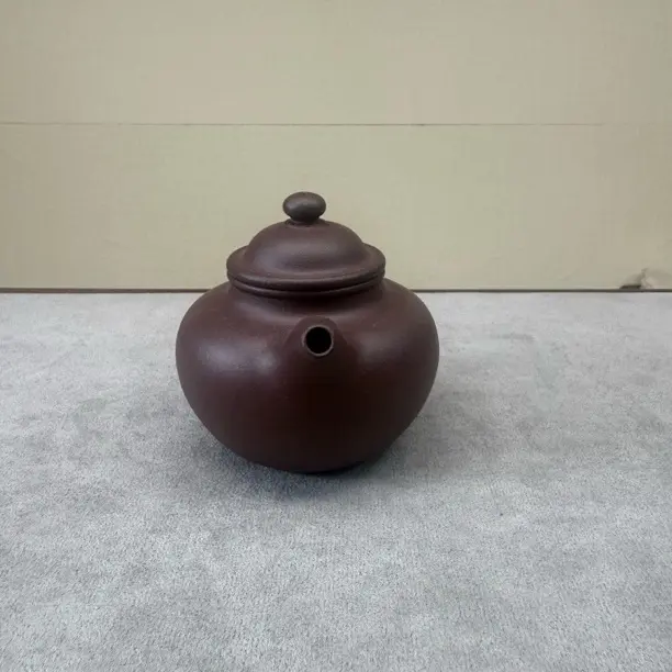 老矿长四号井底槽青无添加大亨掇球半手工葡萄紫220cc