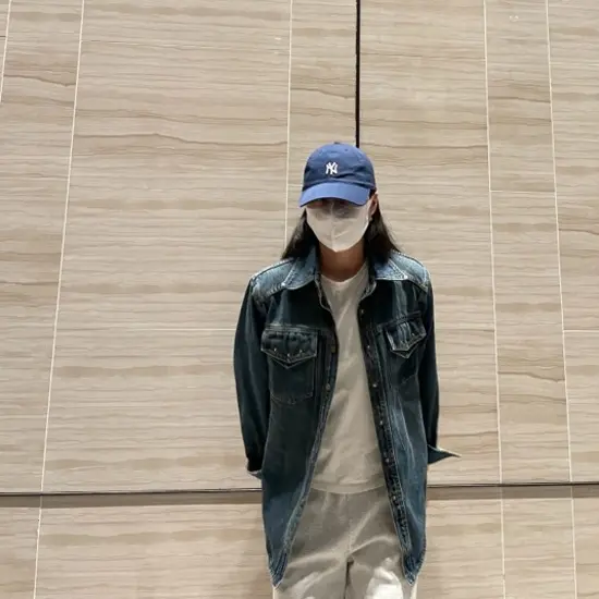 深蓝色抓毛牛仔衬衫女秋冬宽松显瘦加厚叠穿打底休闲复古衬衣外套