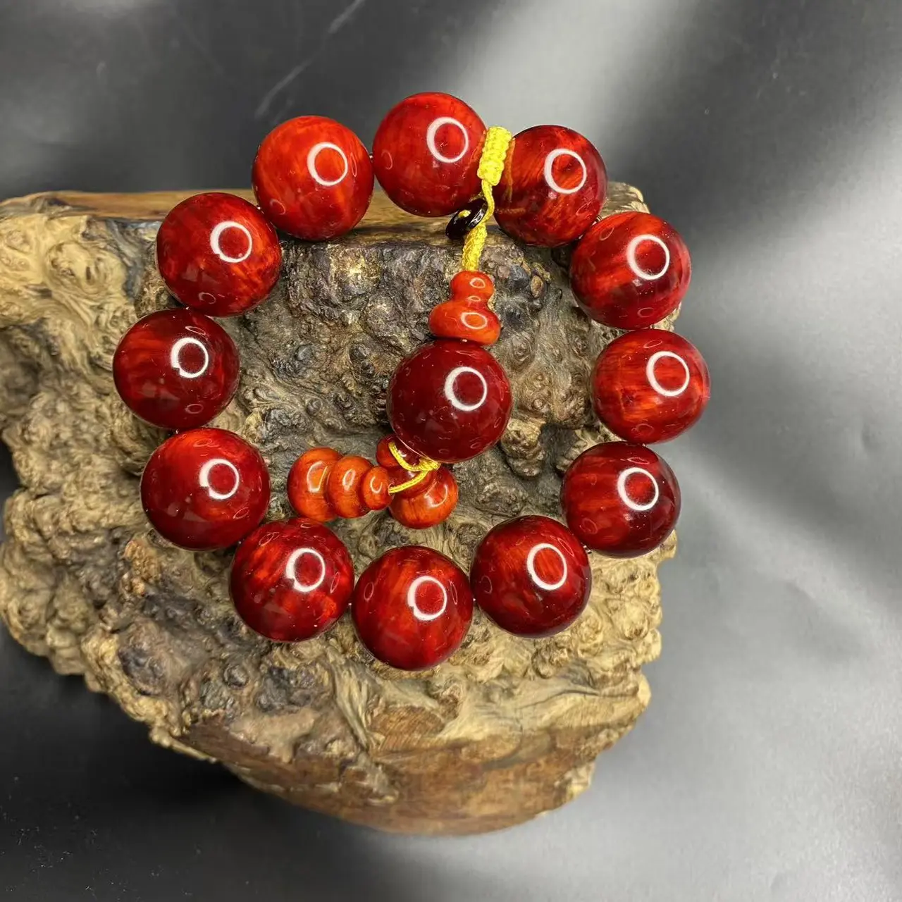 老料2.0手串高油高密透光木质文玩男女款