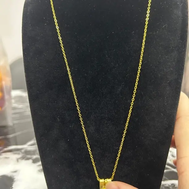 合金项链 A516  H金色项链