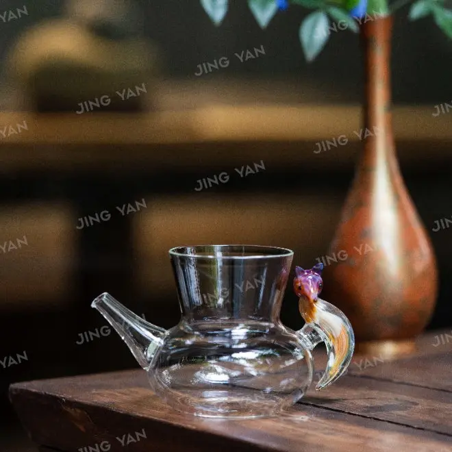 耐热高硼硅手作创意分茶器高颜值茶道品茗茶具