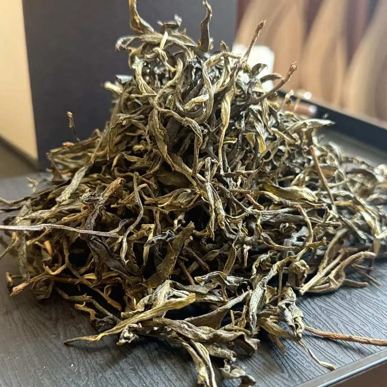 黄草林普洱生茶散茶古树春茶云南茶叶冰糖甜韵