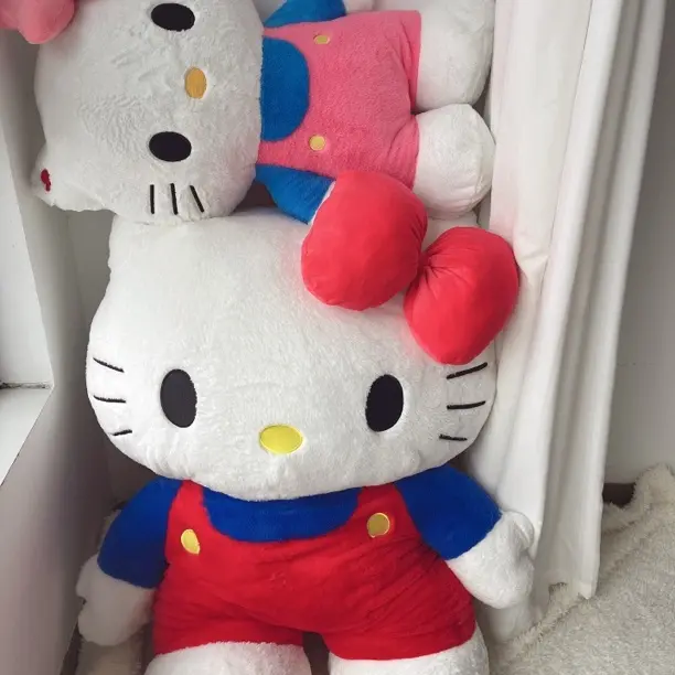 可爱卡通KT猫毛绒公仔娃娃创意生日礼物送女友闺蜜