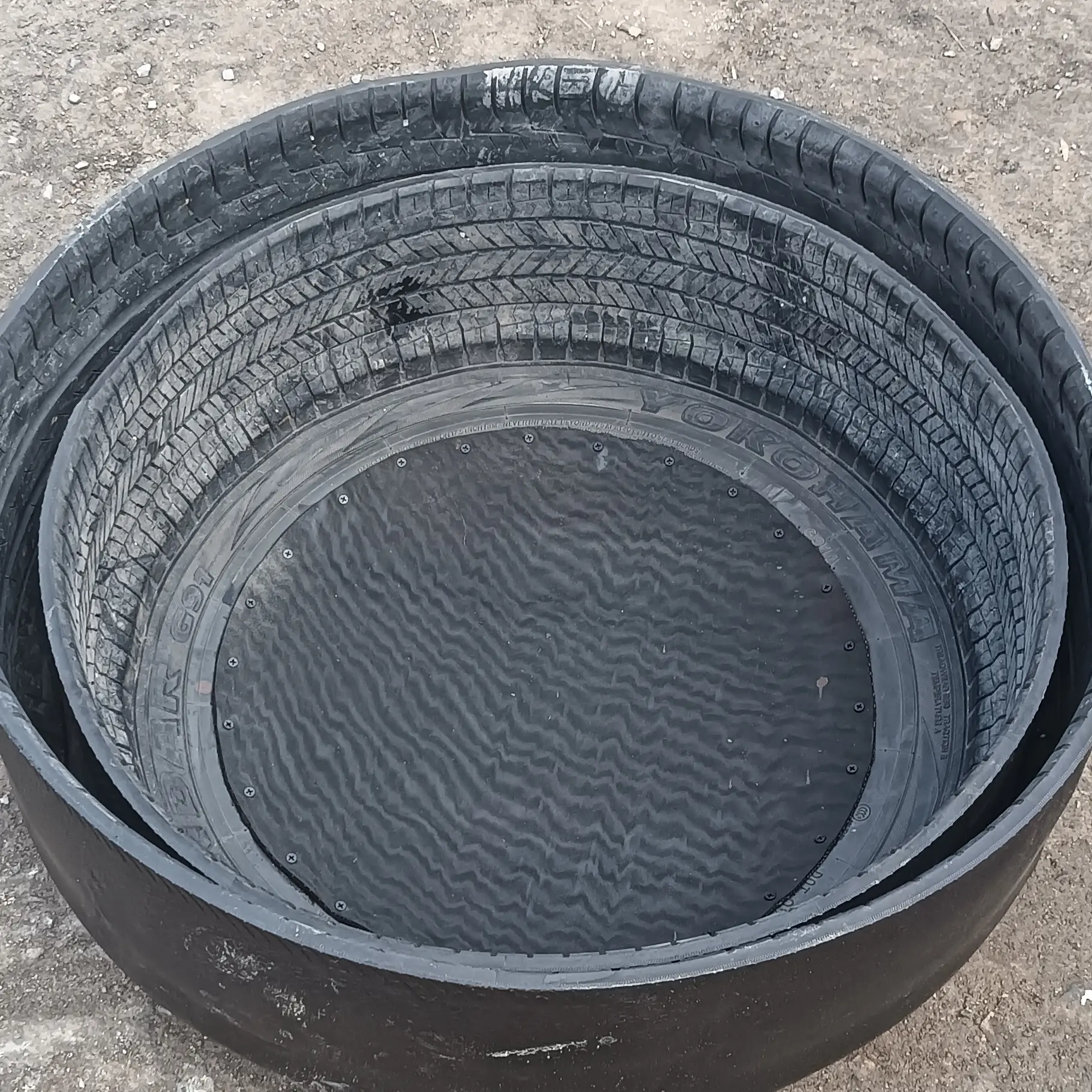 特大号轮胎狗窝75厘米封底包邮适合100斤左右使用