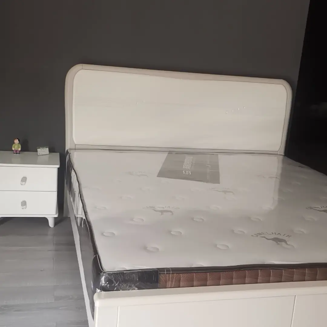 时尚轻奢全实木主次卧1.8米双人床