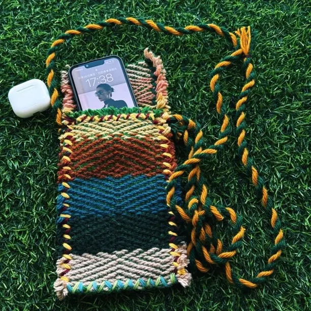 游牧Studio藏地羊毛手机包包（纯手工）