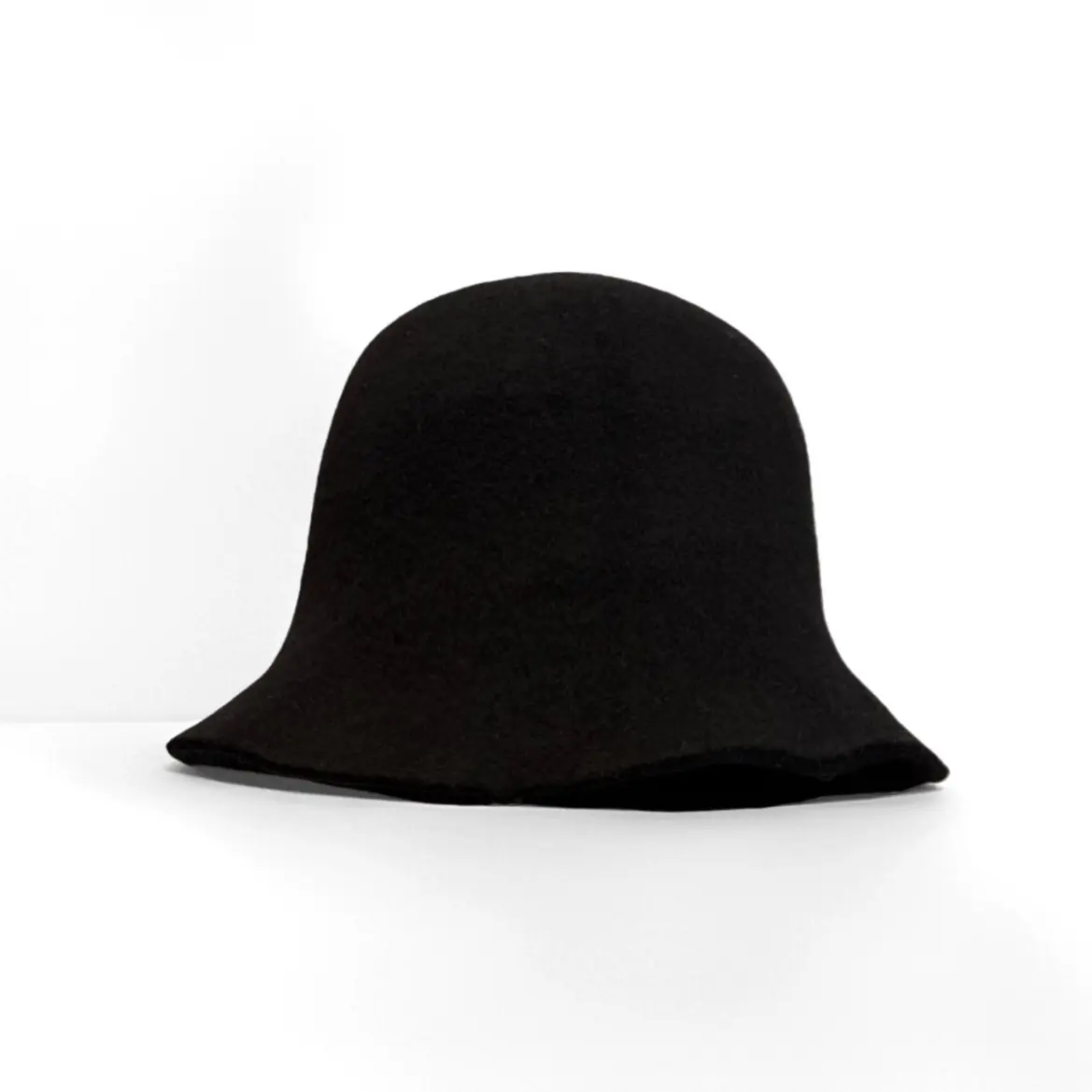 羊毛无缝圆顶时尚百搭渔夫帽MN57219