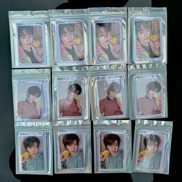 未绑官卡的内娱明星3寸拍立得小卡原包装发出默认出厂瑕疵