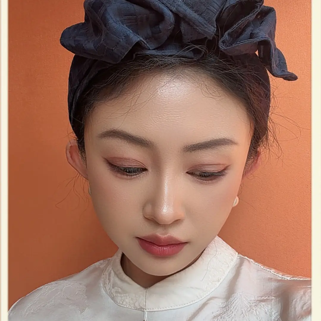 爱姐妹  弹力独立设计原创秋季时尚包头帽