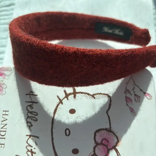 秋冬毛呢宽边发箍女复古时尚高颅顶压发头箍高级感洗脸发卡头饰