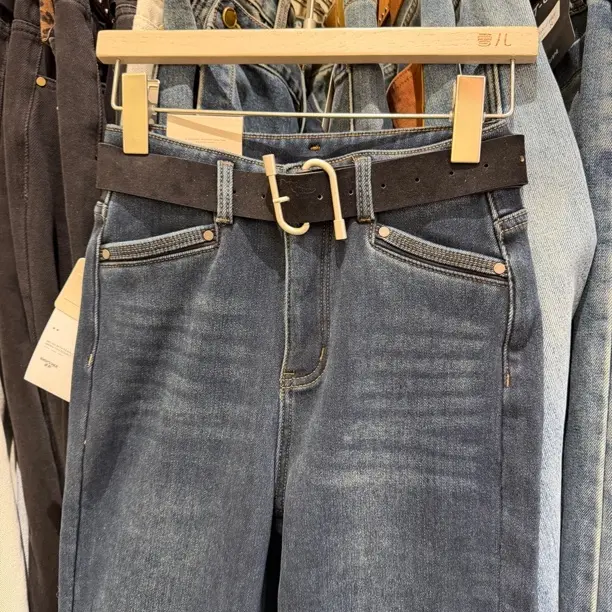 (番茄)E88018 秋冬加绒高腰显瘦