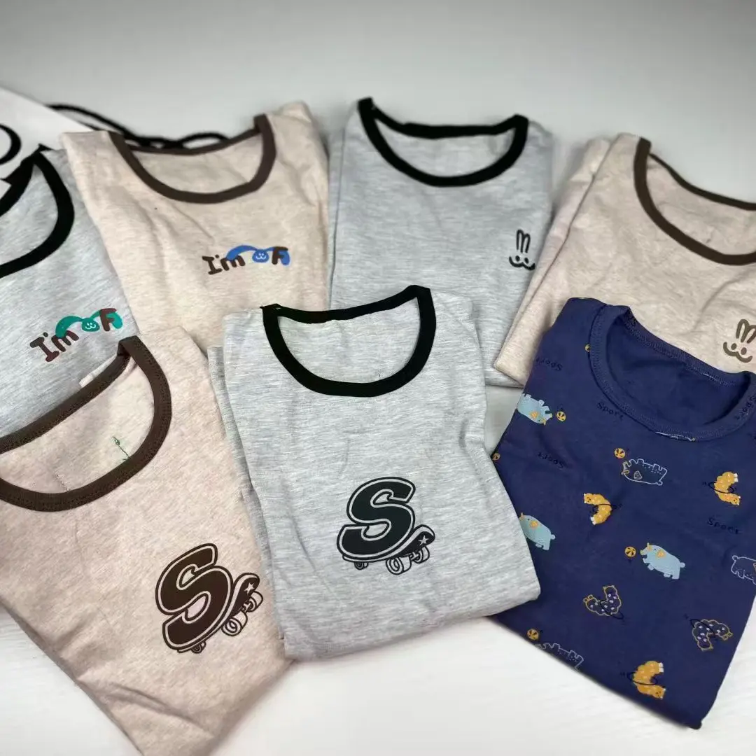 恩树品牌保暖春秋冬季休闲风韩式秋衣裤家居服长袖秋衣打底