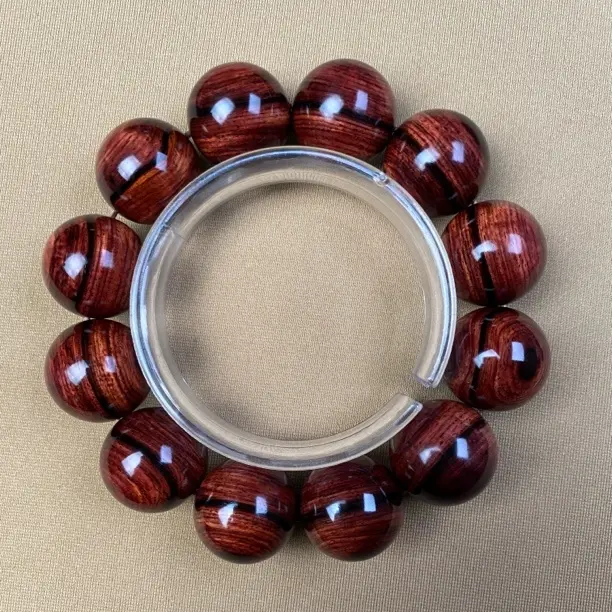 海南黄花梨2.0老料大黑线手串