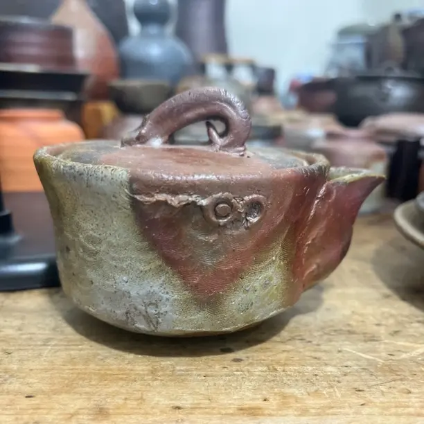 备前宝瓶陶月徒弟松笠精彦