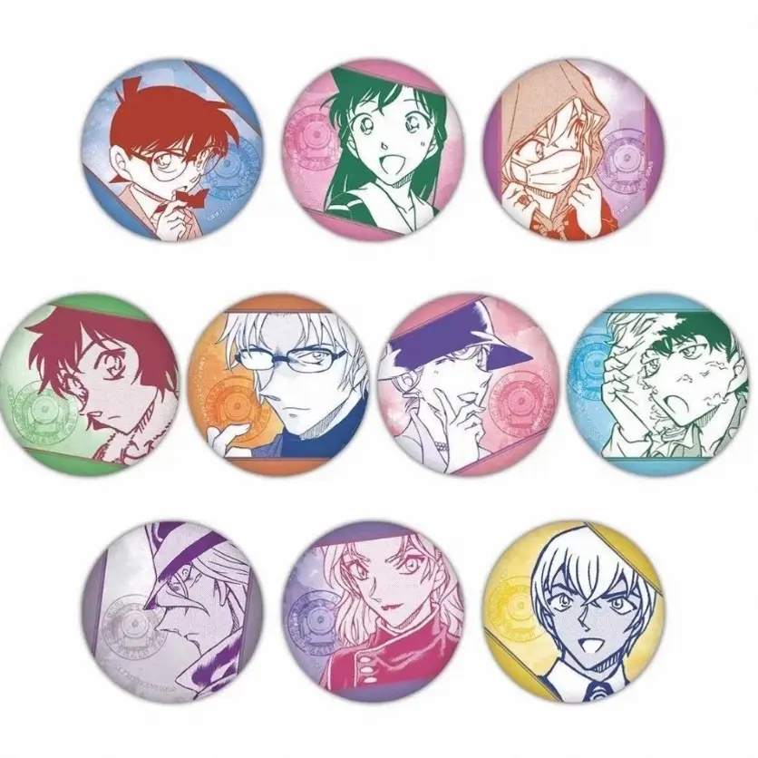 日谷名侦探柯南神秘列车APP吧唧徽章盲盒代拆