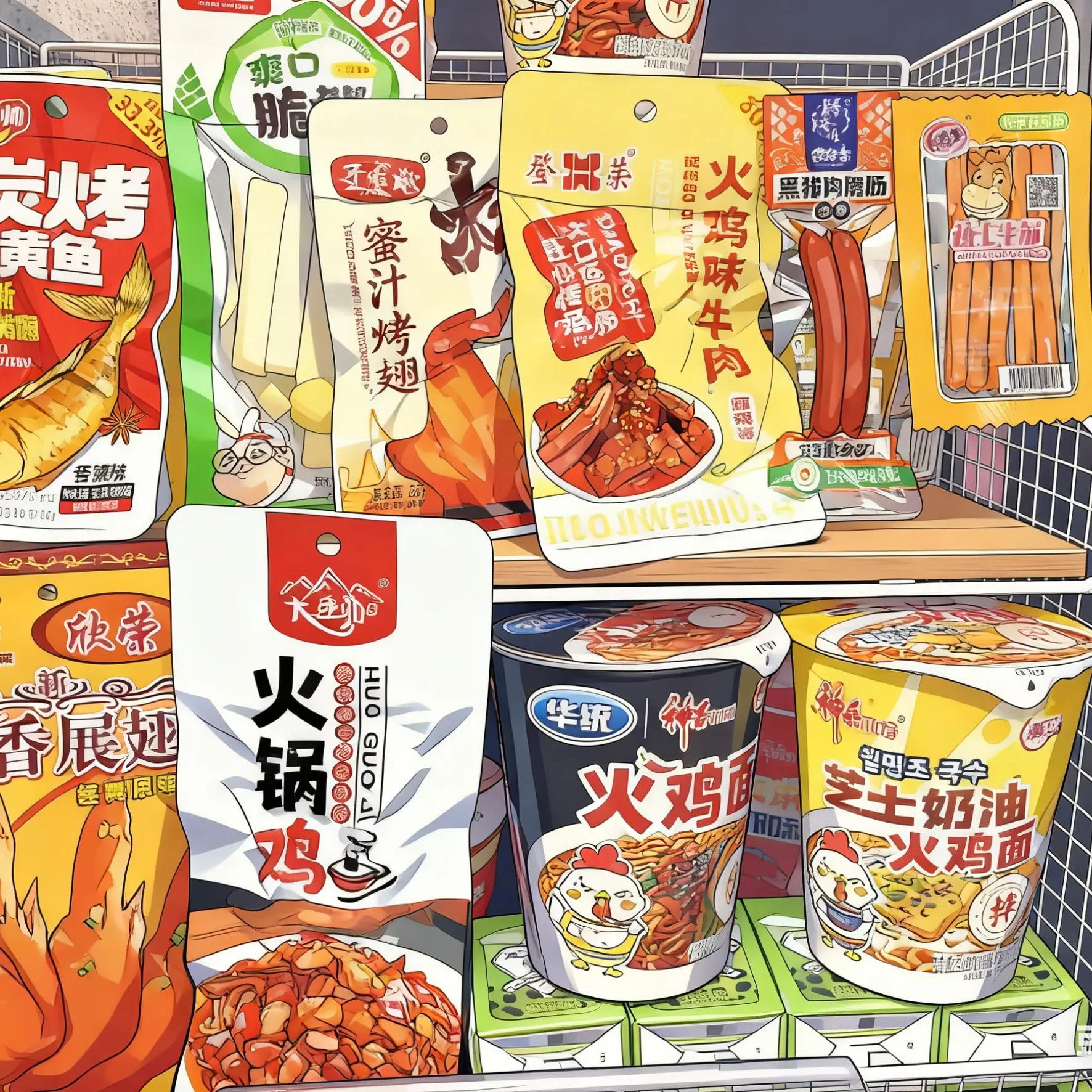 【富婆单 团单10卡】 零食大混合 拆到什么卡发什么零食（保25卡）